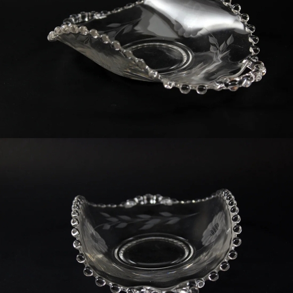 Hughes Cornflower Candlewick Dish - Picture 6 of 7